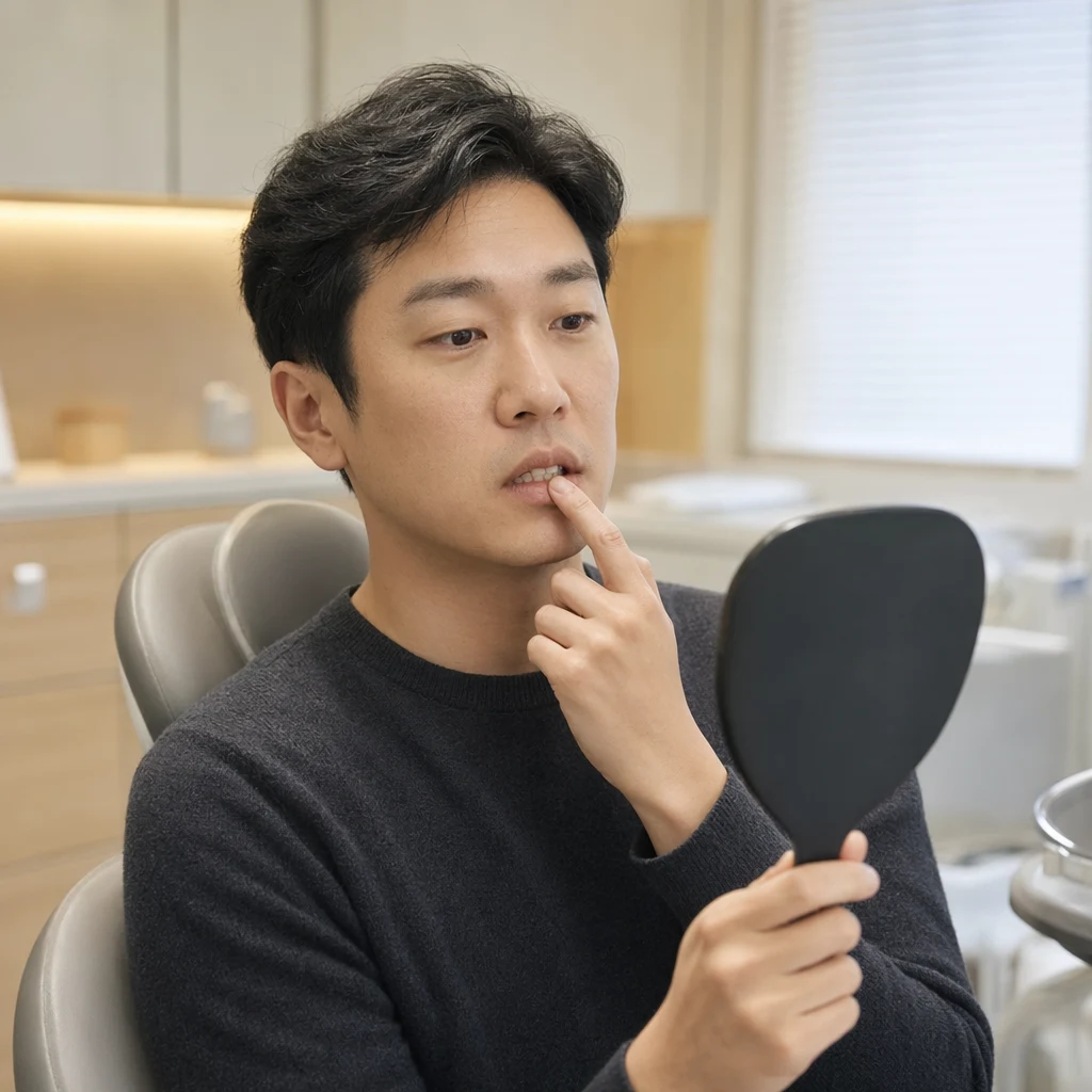 앞니 변색 고민 상담