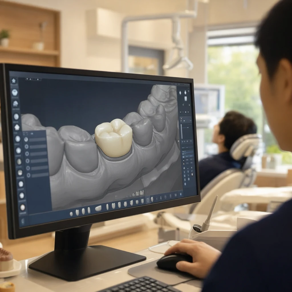 CAD/CAM 크라운 설계