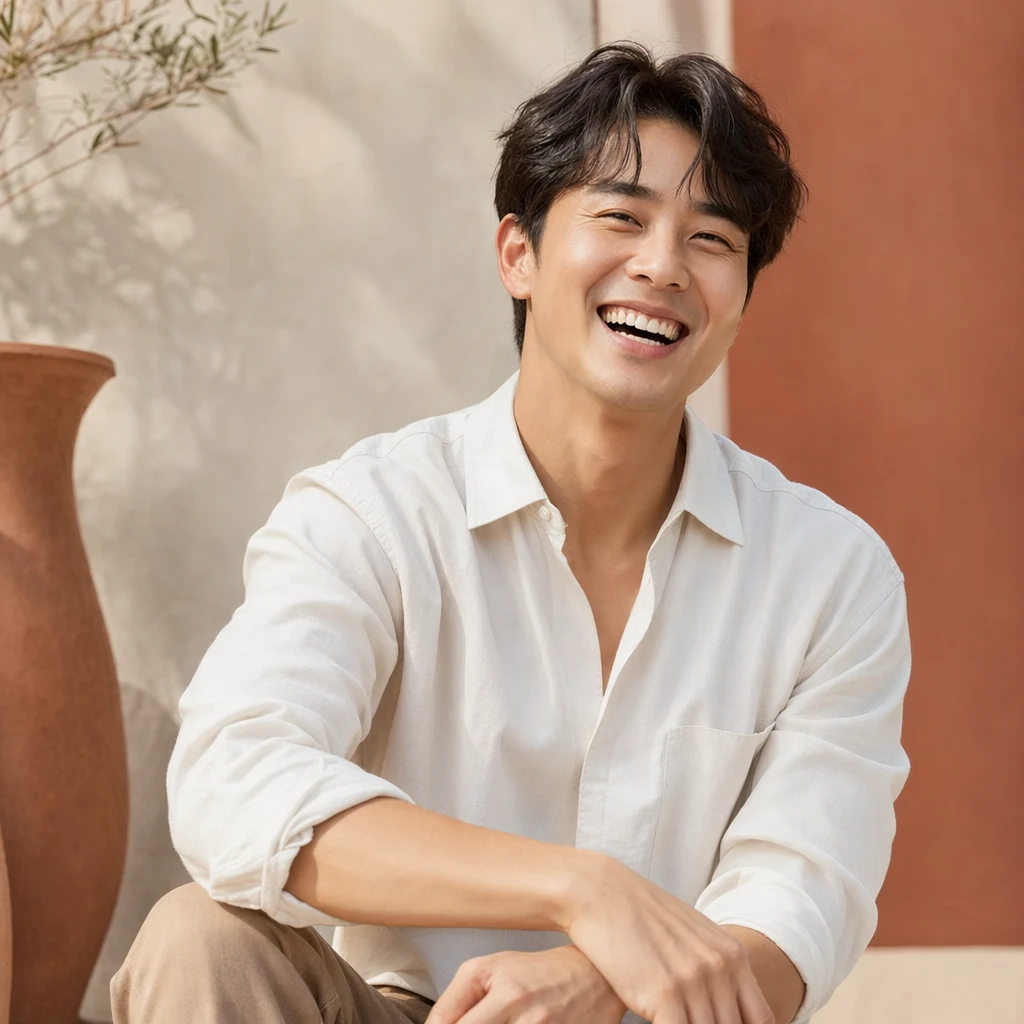 교정 후 자연스럽게 되찾은 자신감 있는 웃음