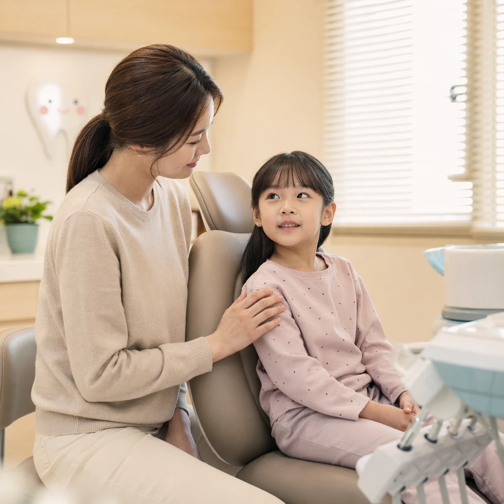 이충동 어린이 치과: 첫 치과 방문, 아이가 울지 않으려면