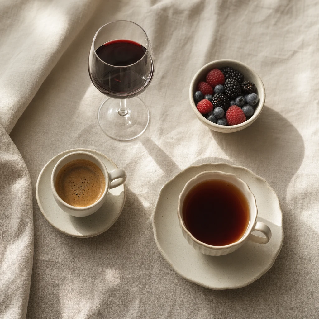 커피·와인·홍차 등 치아 착색을 부르는 음식들