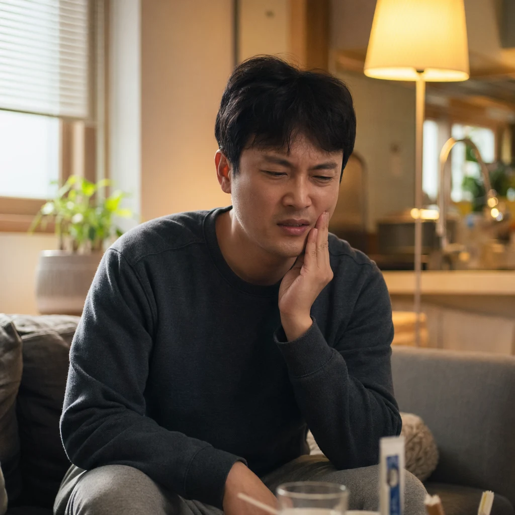 급성 염증으로 인한 통증